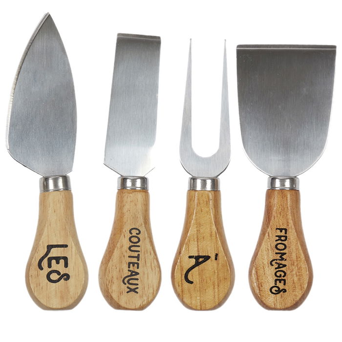 Cook Concept Juego de 5 Piezas Queso Bistrot Acero Inoxidable