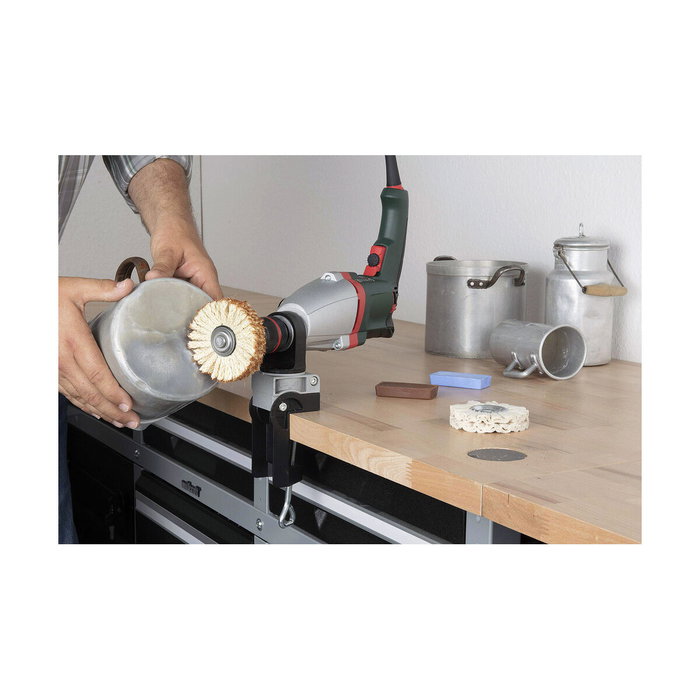 Wolfcraft Juego profesional de pulido para metales, plástico y mármol