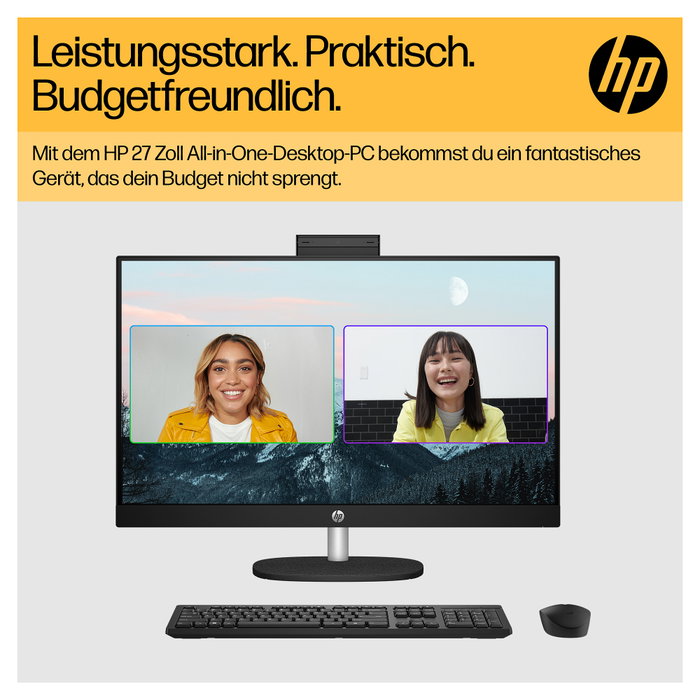 HP AIO 27-cr0471ng Ryzen 7-7730U 16GB 1TB SSD Windows 11 Home Blanco