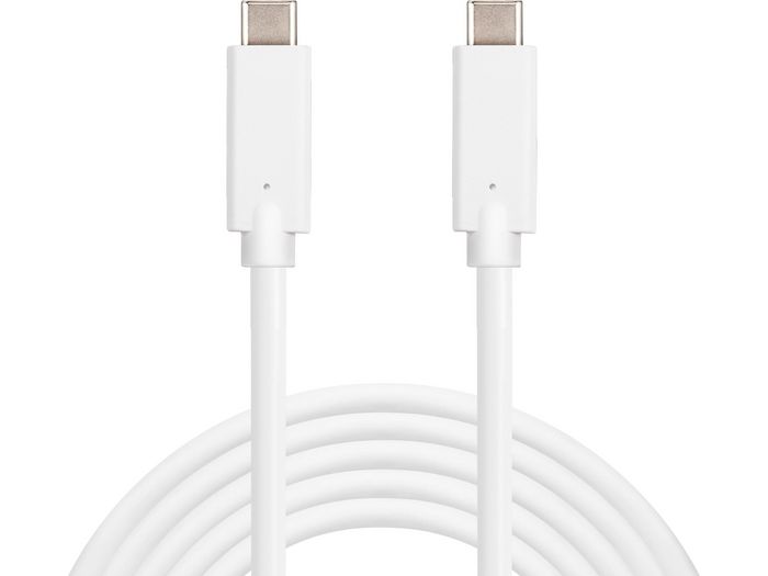 Sandberg Cable de Carga USB-C 2m 65W Blanco para Ordenador Portátil, Tablet y Smartphone Sandberg Cable de Carga USB-C 2m 65W Blanco para Ordenador Portátil, Tablet y Smartphone