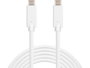 Sandberg Cable de Carga USB-C 2m 65W Blanco para Ordenador Portátil, Tablet y Smartphone