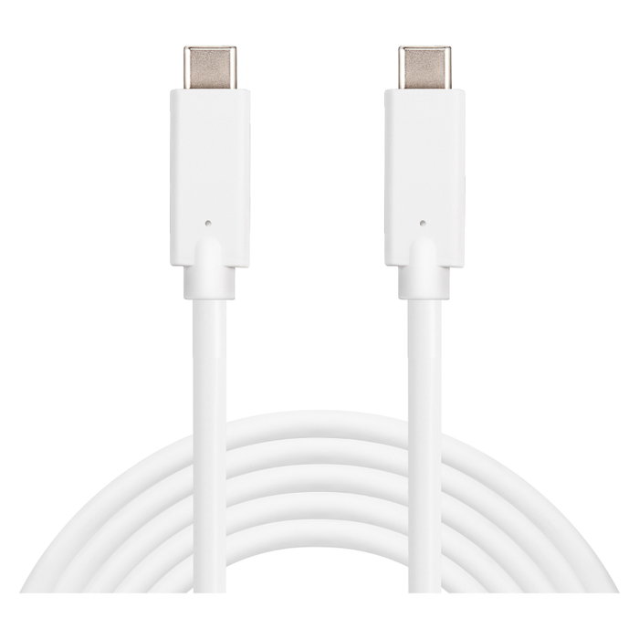 Sandberg Cable de Carga USB-C a USB-C 2m 65W Blanco Sandberg Cable de Carga USB-C a USB-C 2m 65W Blanco