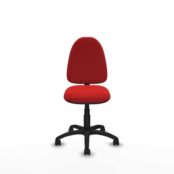 PIQUERAS Y CRESPO Silla de oficina Aýna sin brazos en color rojo PIQUERAS Y CRESPO Silla de oficina Aýna sin brazos en color rojo
