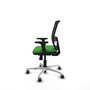 PIQUERAS Y CRESPO Silla de oficina Yunquera con mecanismo Sincro, Verde y Negro