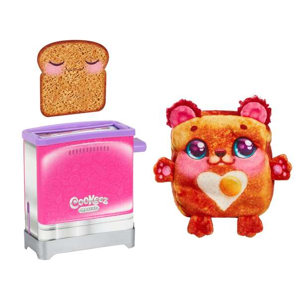 Moose Tostadora Makery Toasties Cookeez para Hacer Mascotas Sorpresa, Juguete 18.50x13.50x6 cm