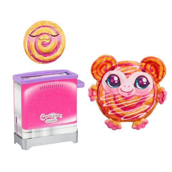 Moose Tostadora Makery Toasties Cookeez para Hacer Mascotas Sorpresa, Juguete 18.50x13.50x6 cm