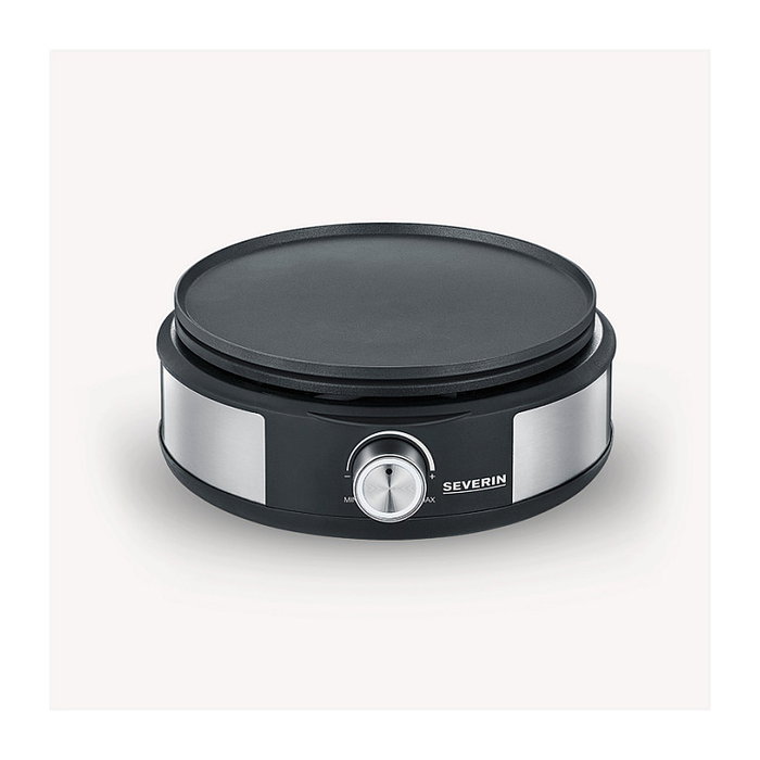 Severin FO 2471 Fondue-Crêpes-Kombi 1500 W Edelstahl schwarz