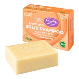 BALADE EN PROVENCE Champú Sólido Enriquecido Cabello Seco 40g - Aceite Semillas Uva Suavidad Bio