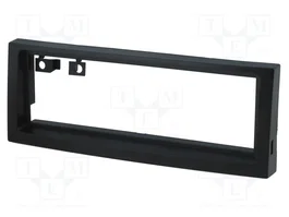 PER.PIC. Bastidor de montaje de radio 1 DIN para Citroën C5 y Peugeot 407, negro