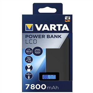 Varta 57970101111 Batería Portátil 7800 mAh con Indicador de Carga Varta 57970101111 Batería Portátil 7800 mAh con Indicador de Carga