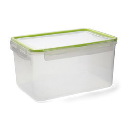 Recipiente Rectang Hermético Plástico Greenery Quid 25,5 X 18 X 14 cm - 4,5 L