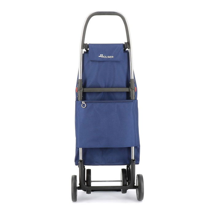 Rolser Carro de la Compra i-max mf 4 Ruedas Plegable Aluminio 43L Azul Klein