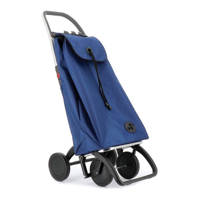 Rolser Carro de la Compra i-max mf 4 Ruedas Plegable Aluminio 43L Azul Klein