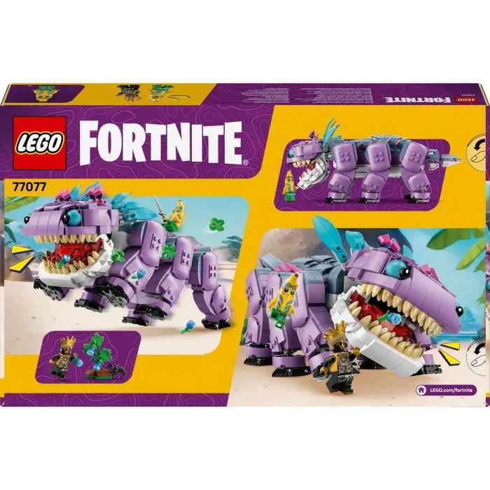 Lego Fortnite 77077 Klombo - Set de construcción para niños de 10 años - Figura de dinosaurio