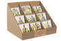 DKD Home Decor Set de 12 Posavasos de Dolomita Limones con Acabado Dorado