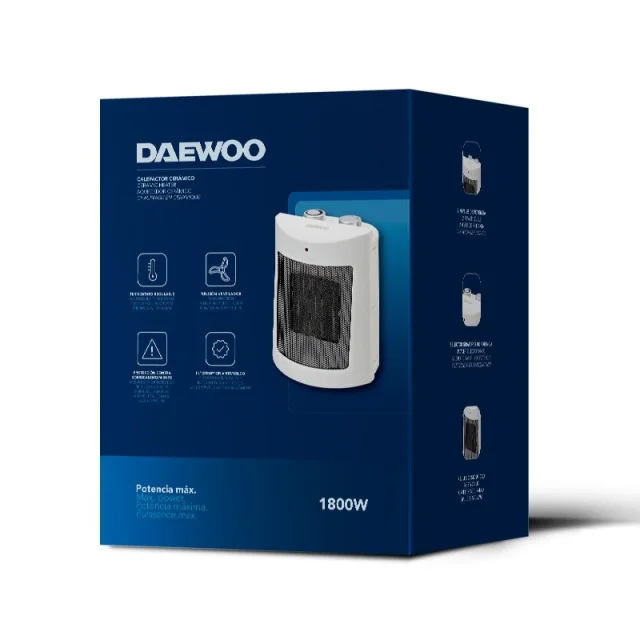 DAEWOO Calefactor cerámico DW9513 1800W