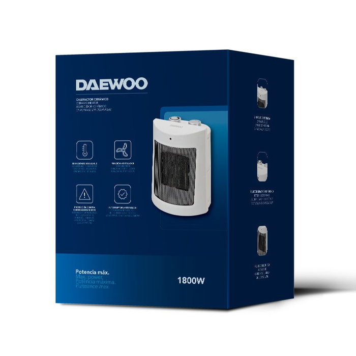 DAEWOO Calefactor cerámico PTC 1800W