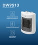 DAEWOO Calefactor cerámico PTC 1800W
