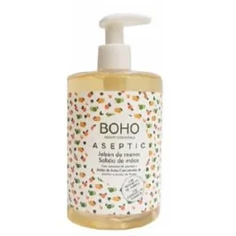 BOHO Jabón de Manos Aseptic 500ml con Bioflavonoides de Cítricos, Menta y Eucalipto