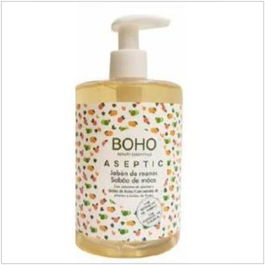 BOHO Jabón de Manos Aseptic 500ml con Bioflavonoides de Cítricos, Menta y Eucalipto