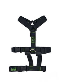 Bub'S Arnés Antiescape Negro Grande 25mm para Perros Escapistas