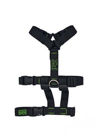 Bub'S Arnés Antiescape Negro Grande 25mm para Perros Escapistas