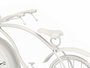 Reloj Forja Bicicleta Blanco 22 cm Giftdecor (Set de 4)