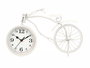 Reloj Forja Bicicleta Blanco 22 cm Giftdecor (Set de 4)
