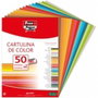 FIXO Pack de 50 Cartulinas A4 180g Colores Fuertes