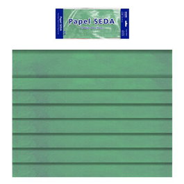Papel Seda Dohe 25H 50X70 Cm Verde
