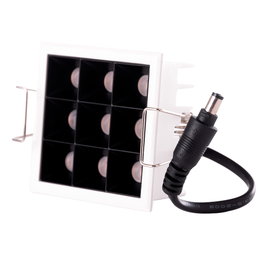 Foco Downlight LED PRO SMD3030 10W Blanco Natural 4200K Rectangular