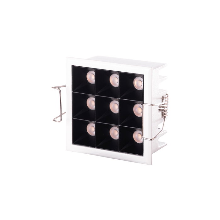 Foco Downlight LED PRO SMD3030 10W Blanco Natural 4200K Rectangular