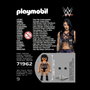PLAYMOBIL WWE Rhea Ripley con look gótico y accesorios