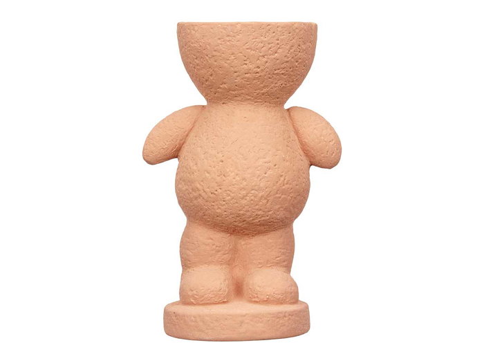 Giftdecor Figura Hombre Jarrón Pequeño Teja Cerámica Dolomita 16x25x12 cm (Set de 6)