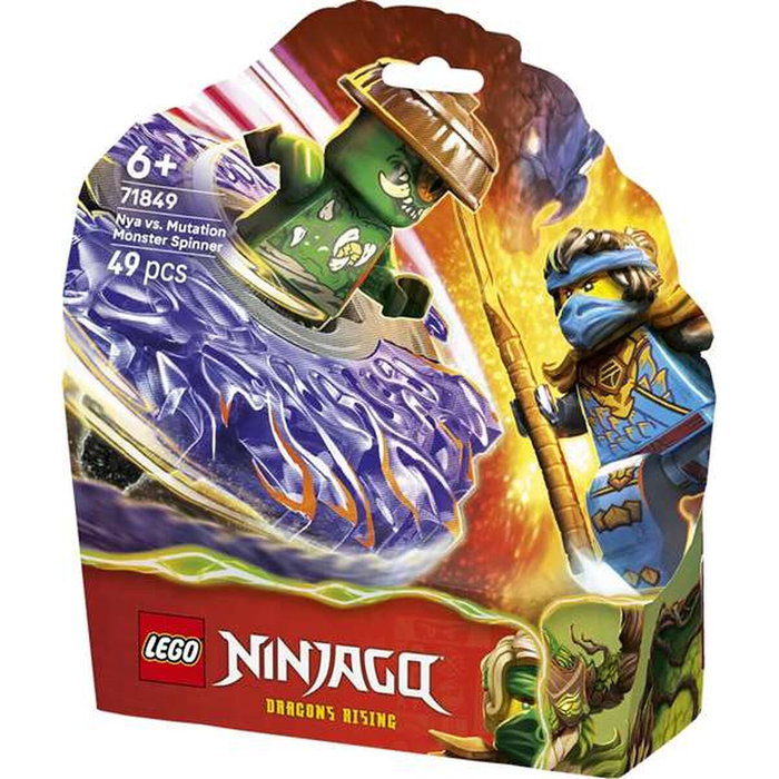 LEGO Ninjago 71849 Nya vs. Spinner del Monstruo Mutante, 49 piezas LEGO Ninjago 71849 Nya vs. Spinner del Monstruo Mutante, 49 piezas