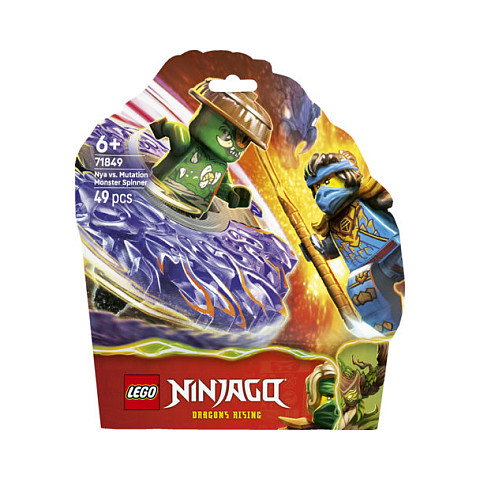 LEGO Ninjago 71849 Nya vs. Spinner del Monstruo Mutante, 49 piezas LEGO Ninjago 71849 Nya vs. Spinner del Monstruo Mutante, 49 piezas