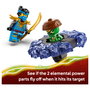LEGO Ninjago 71849 Nya vs. Spinner del Monstruo Mutante, 49 piezas