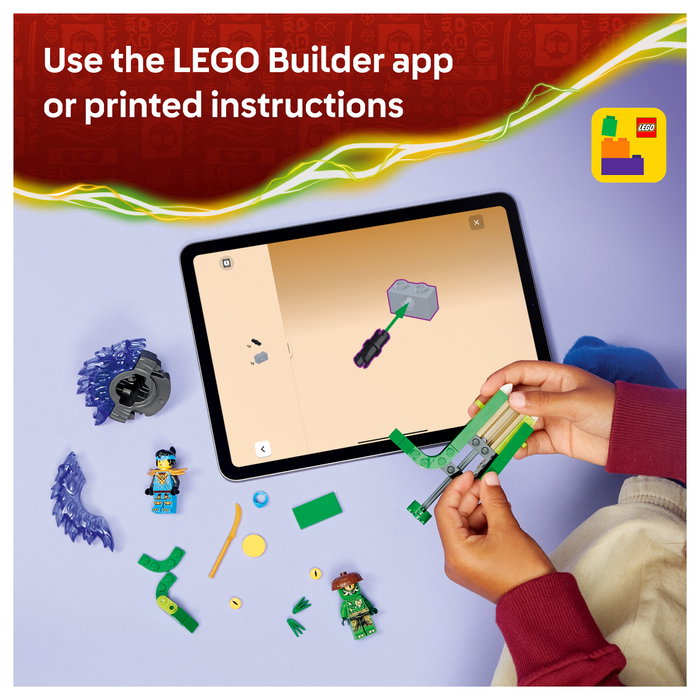 LEGO Ninjago 71849 Nya vs. Spinner del Monstruo Mutante, 49 piezas LEGO Ninjago 71849 Nya vs. Spinner del Monstruo Mutante, 49 piezas