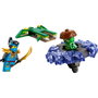 LEGO Ninjago 71849 Nya vs. Spinner del Monstruo Mutante, 49 piezas