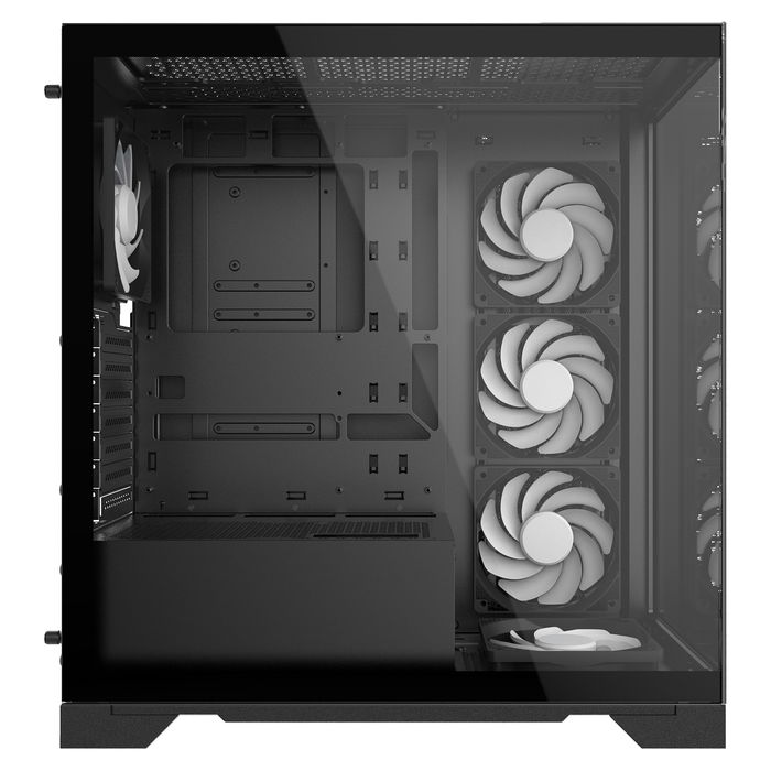 XPG Invader X Caja ATX Midi Tower Negra 4x120mm ARGB Cristal Templado USB C XPG Invader X Caja ATX Midi Tower Negra 4x120mm ARGB Cristal Templado USB C