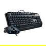 Cooler Master Devastator 3 Teclado y Ratón Gaming Alámbrico USB Membrana QWERTZ LED RGB Negro