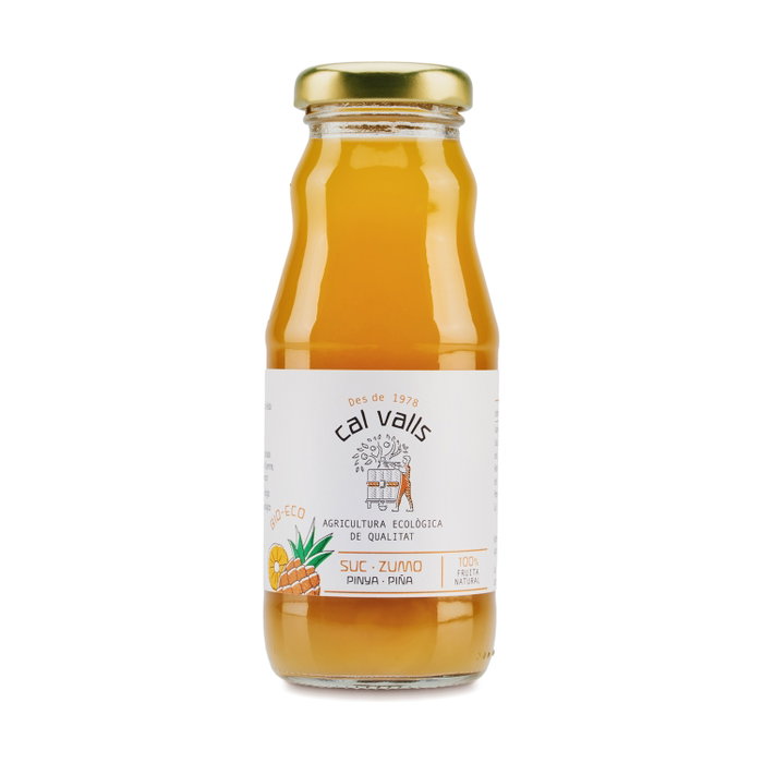 Cal Valls Zumo de Piña Ecológico 200ml Cal Valls Zumo de Piña Ecológico 200ml