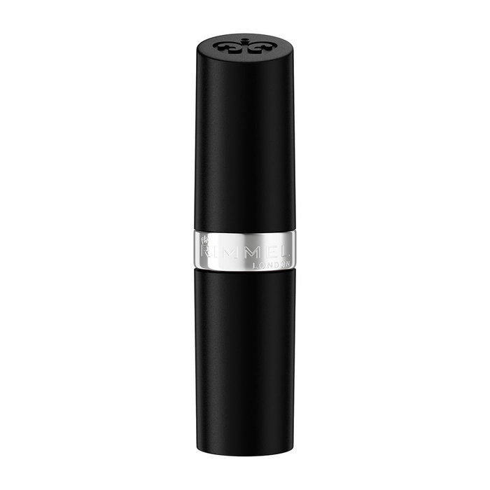 Rimmel London Lasting Finish Shimmers Lipstick Pintalabios Larga Duración 8h con Brillos, Textura Crema, Color #905-Iced Rose, 18 g