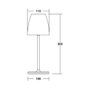 Brumberg 60331183 Solartischleuchte CAMERON Negro 2,2W IP54 Aluminio Policarbonato 150lm 3000K