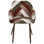 Home Deco Factory Silla Butaca Patchwork Cocooning Metal