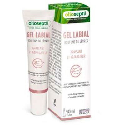 INELDEA Olioseptil Gel Labial Con Aceites Esenciales 10Ml Calma y Repara