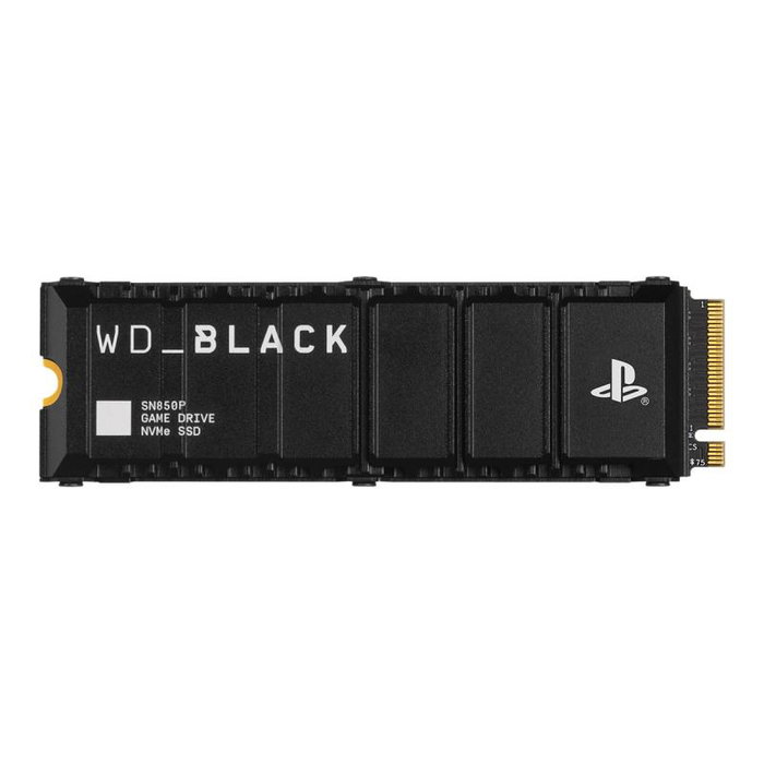 Western Digital WD_BLACK SN850P SSD 4TB M.2 NVMe PCIe Gen4 con Disipador para PS5 Oficialmente Licenciada Western Digital WD_BLACK SN850P SSD 4TB M.2 NVMe PCIe Gen4 con Disipador para PS5 Oficialmente Licenciada