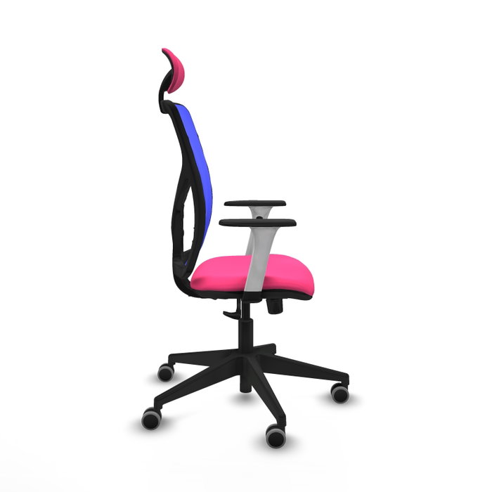 PIQUERAS Y CRESPO Silla de oficina Motilla con mecanismo Sincro, Rosa y Azul PIQUERAS Y CRESPO Silla de oficina Motilla con mecanismo Sincro, Rosa y Azul