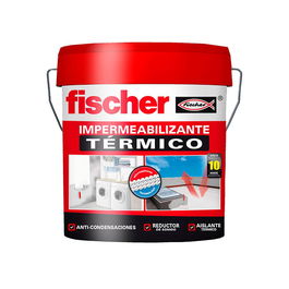 Fischer Impermeabilizante Térmico 4 l Blanco Base Agua