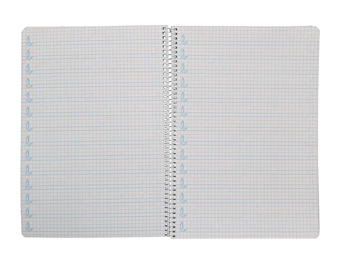 Liderpapel Cuaderno Espiral A4 Tapa Dura 80 Hojas Papel 90gr Cuadro Pautado 5mm Color Amarillo